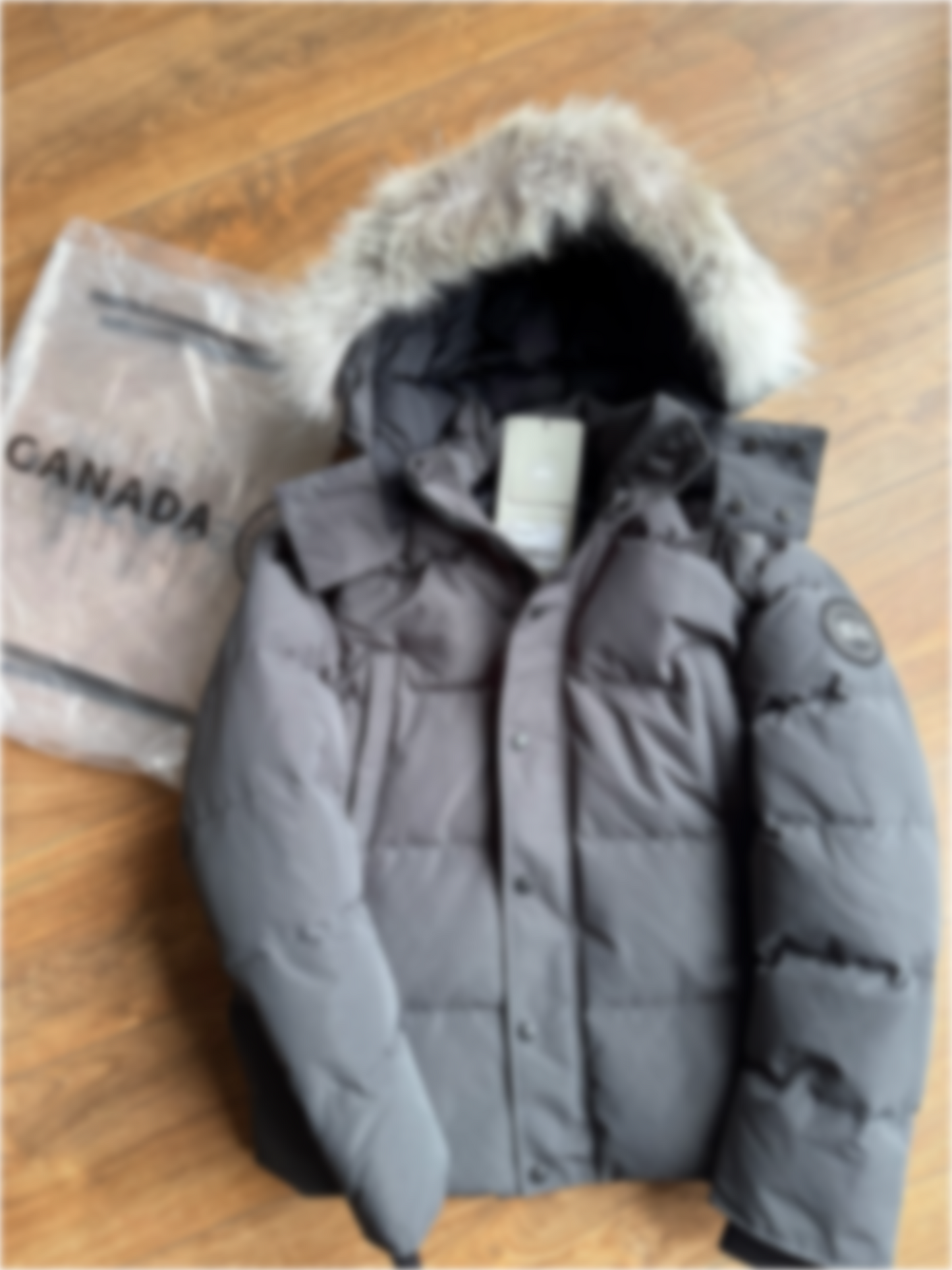 Mens Parker Grey/Black Badge